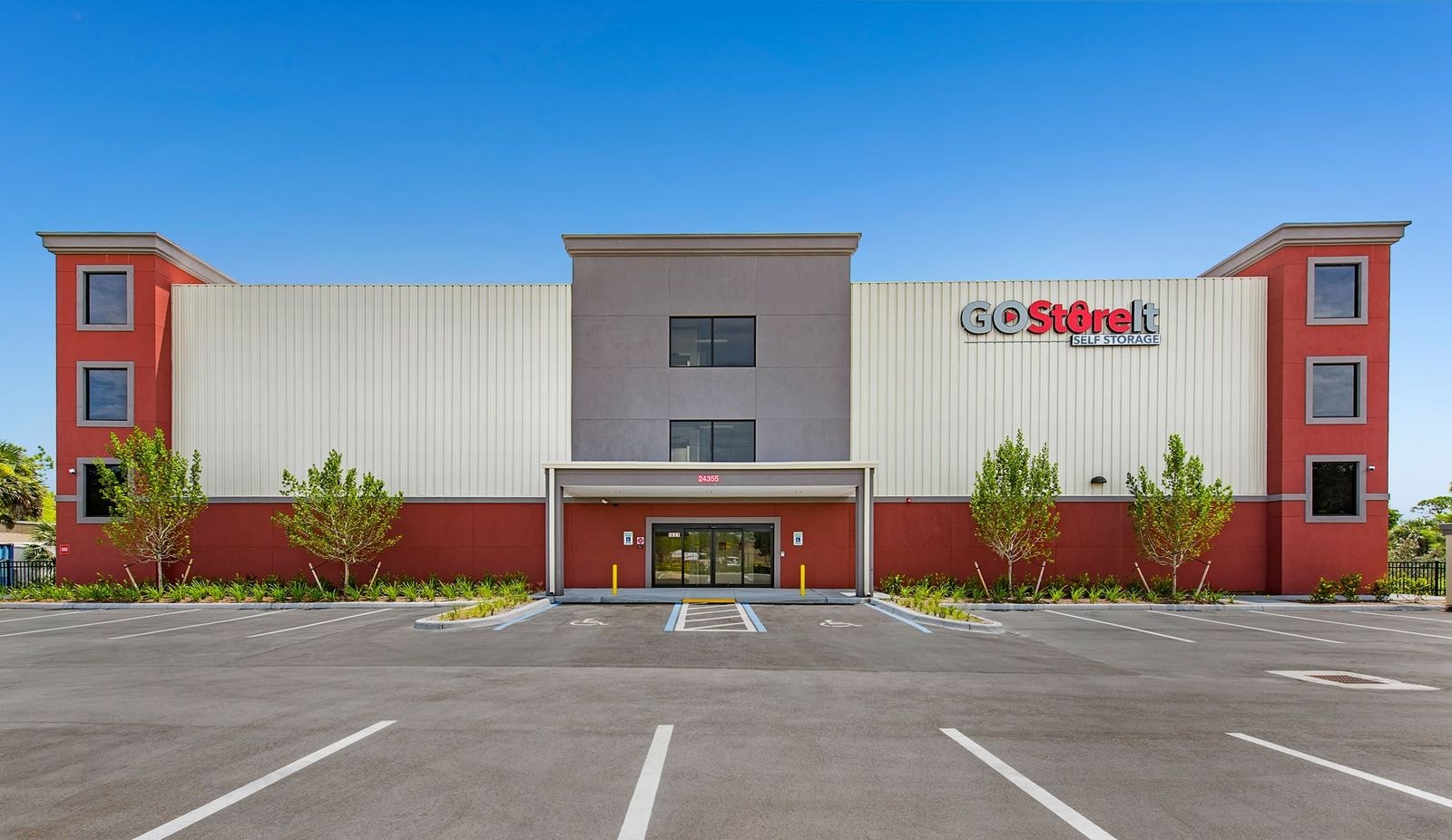 Commercial steel building